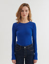 Ludmilla LS Tee - Sodalite Blue