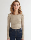 Ludmilla LS Tee - covert garden / birch