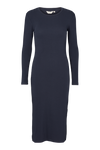 Basic Apparel Ludmilla Long Dress Kjoler 606 Sky Captain