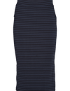 Ludmilla Long Skirt - Black/Navy