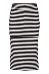 Ludmilla Long Skirt - whisper white/dark grey mel./black