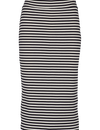 Ludmilla Long Skirt - whisper white/dark grey mel./black