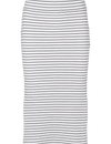 Ludmilla Long Skirt - Bright white / black