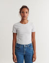 Ludmilla O-Neck - Light Grey Mel.