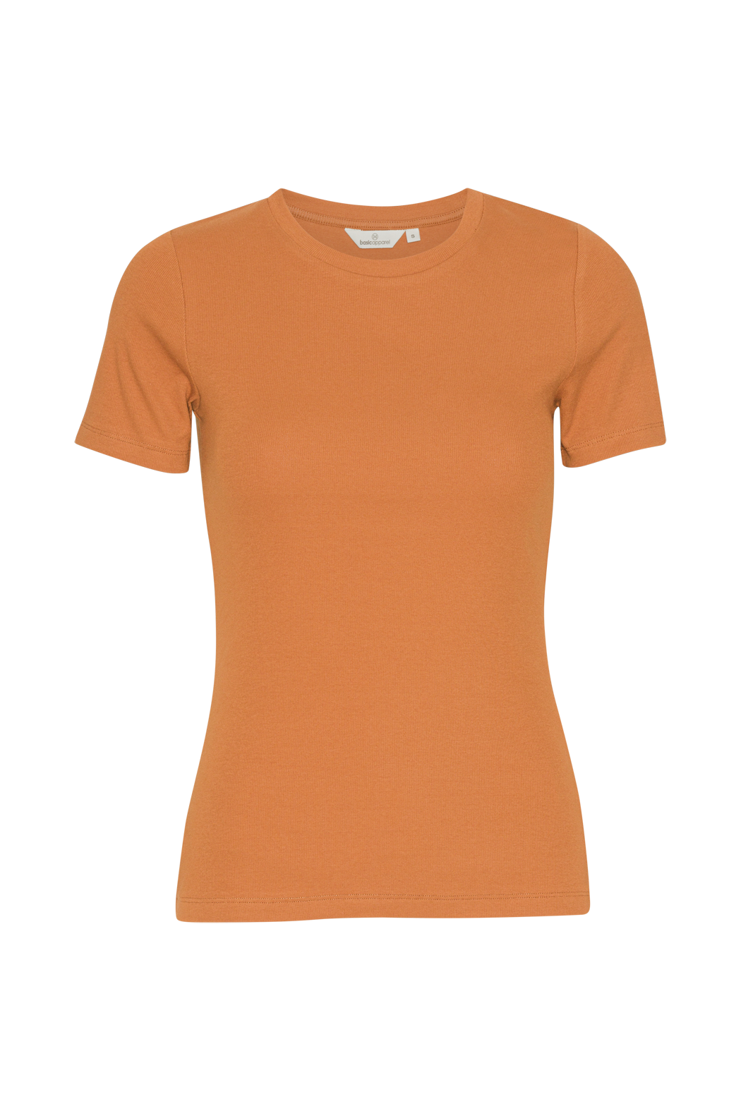 Basic Apparel Ludmilla O-Neck T-shirts 539 Leather Brown