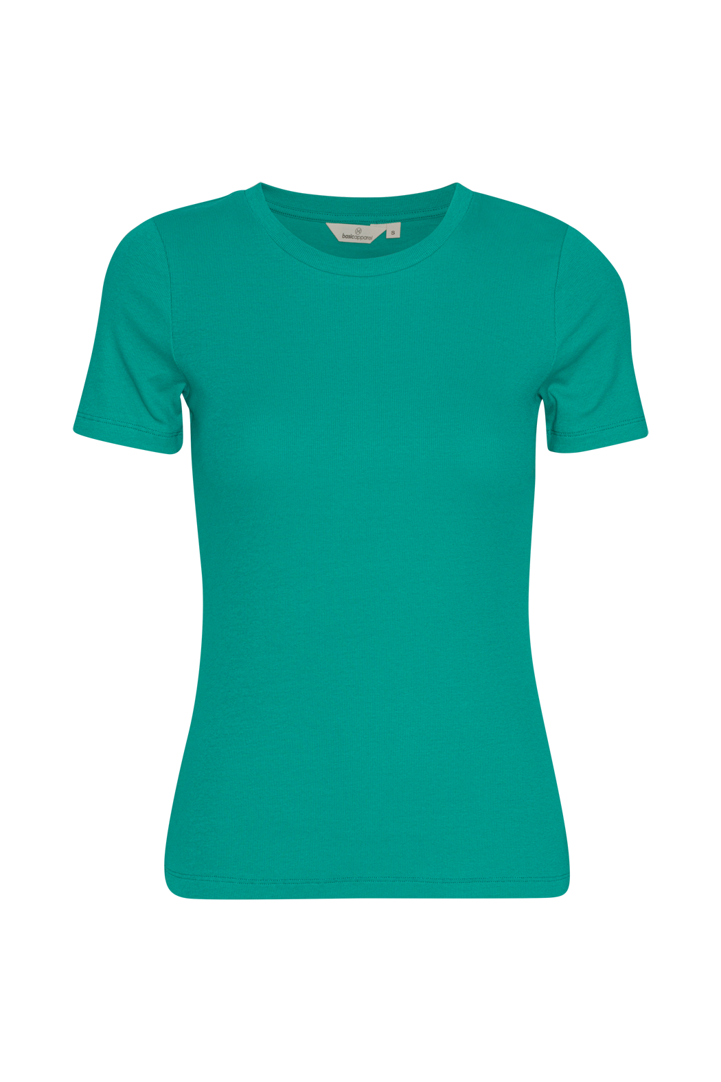 Basic Apparel Ludmilla O-Neck T-shirts 542 Ocean Floor