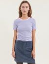 Ludmilla O-Neck - Sweet lilac/Windward blue
