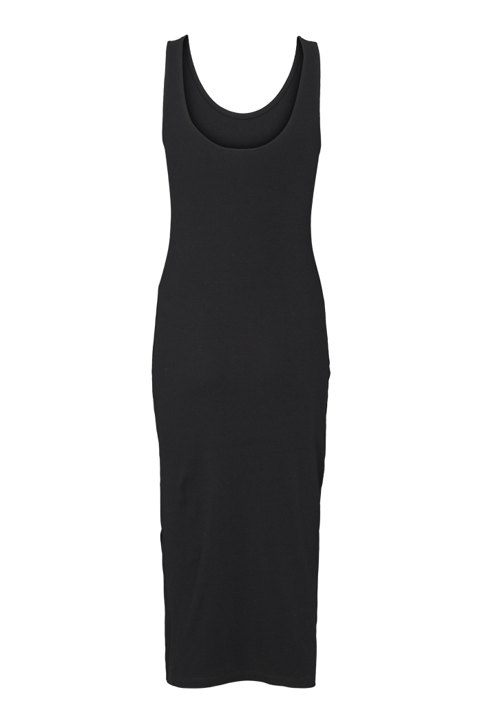 Basic Apparel Ludmilla Openback Dress Dresses 001 Black