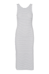Basic Apparel Ludmilla Openback Dress Kjoler 702 Bright white / black