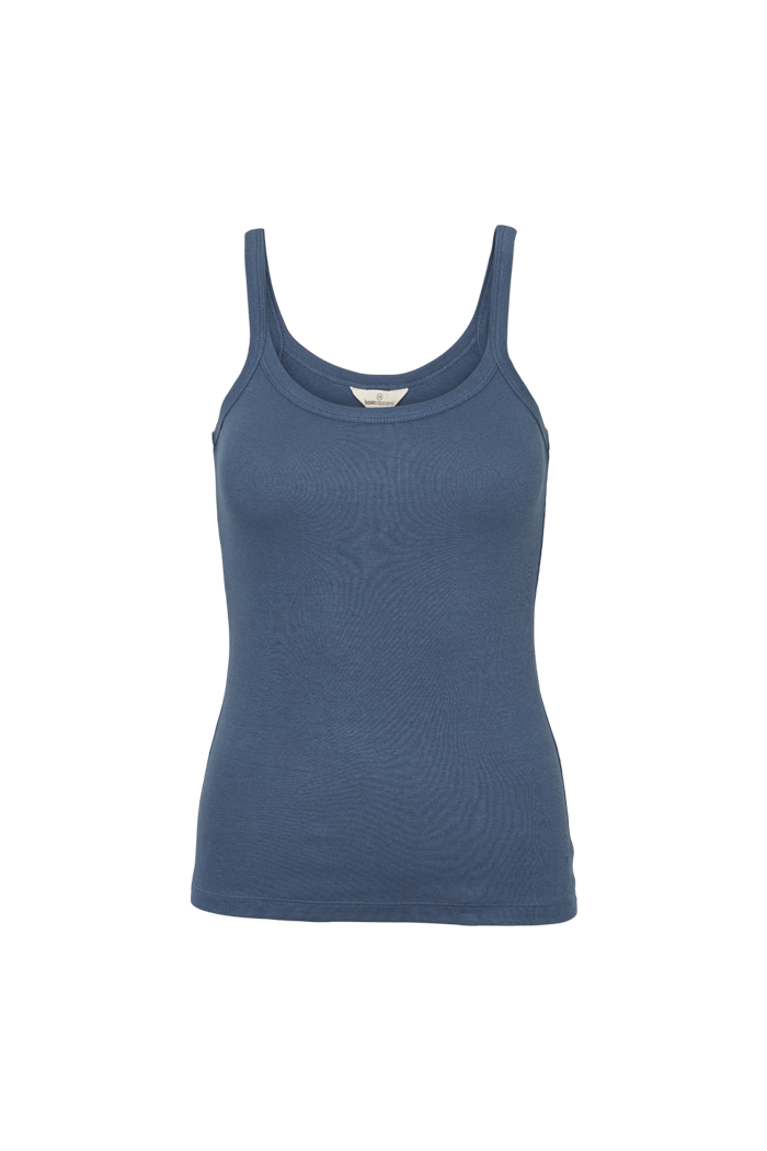 Basic Apparel Ludmilla Strap Top Tops & tank-tops 421 Vintage Indigo