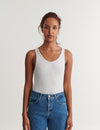 Ludmilla Tank - Light Grey Mel.