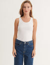 Ludmilla Tank - Bright White