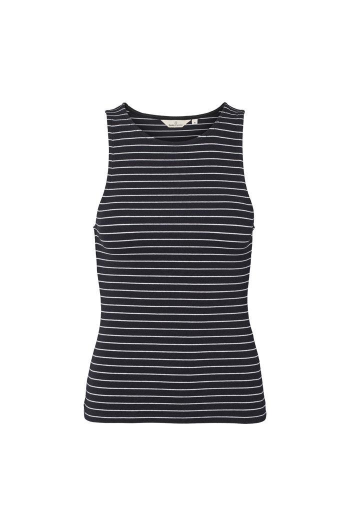 Basic Apparel Ludmilla Top Tops & tank-tops 703 Black / bright white