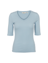 Ludmilla V-Neck - Cashmere Blue