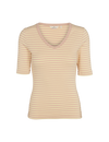 Ludmilla V-Neck - 125/177 Rose Dust/Custard