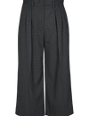 Marjo Cropped Pants - Blackened pearl / black