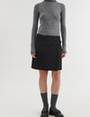 Marjo Wrap Skirt - Black