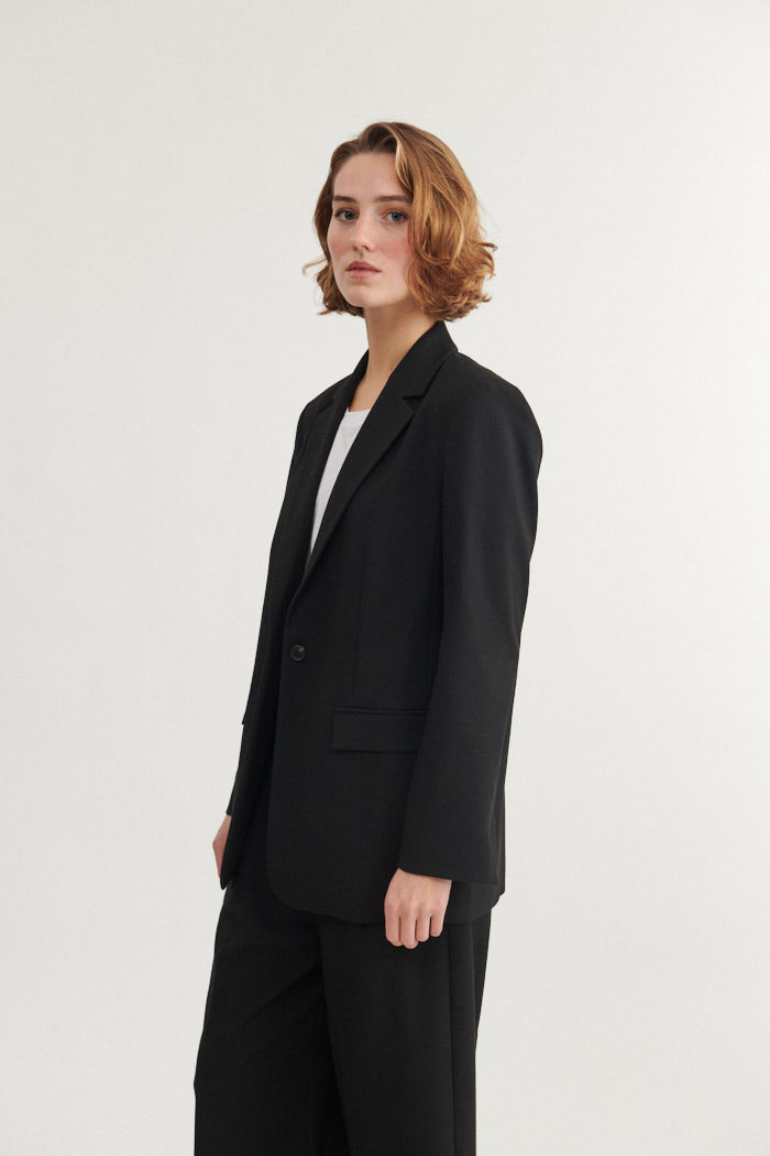 Basic Apparel Marjorie Blazer Jackets 001 Black