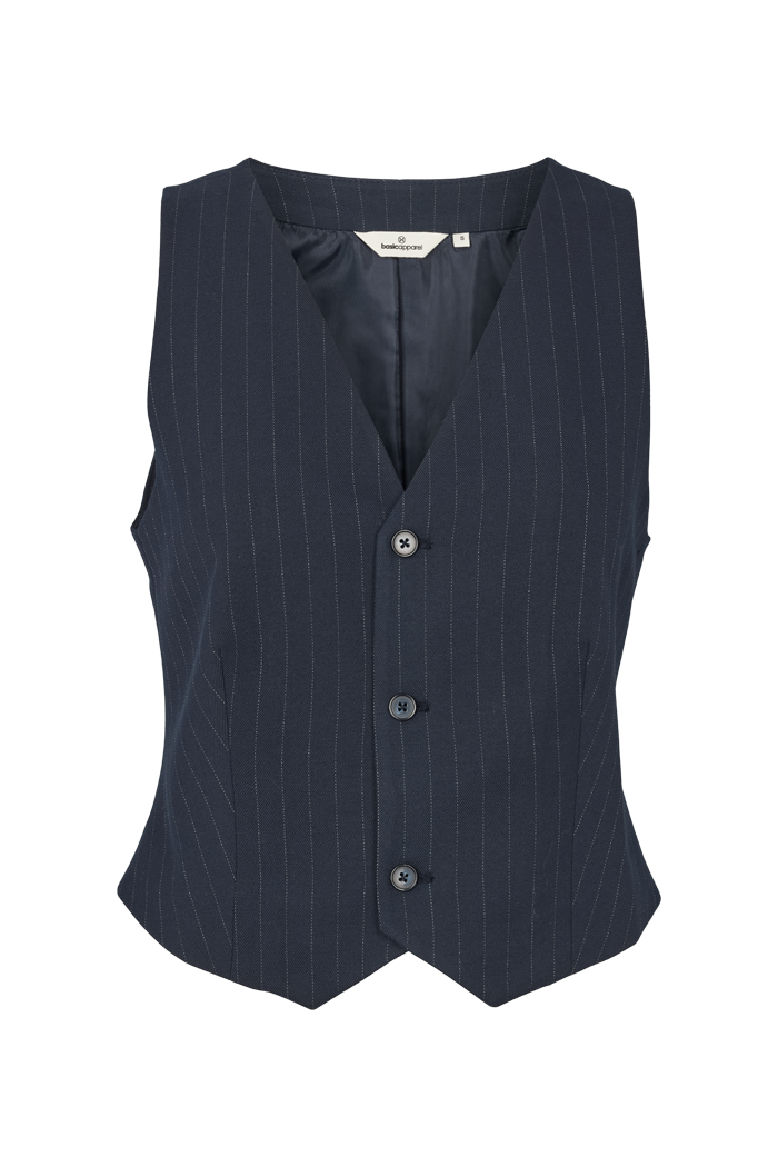 Basic Apparel Marjorie Vest Vests 606 Sky Captain