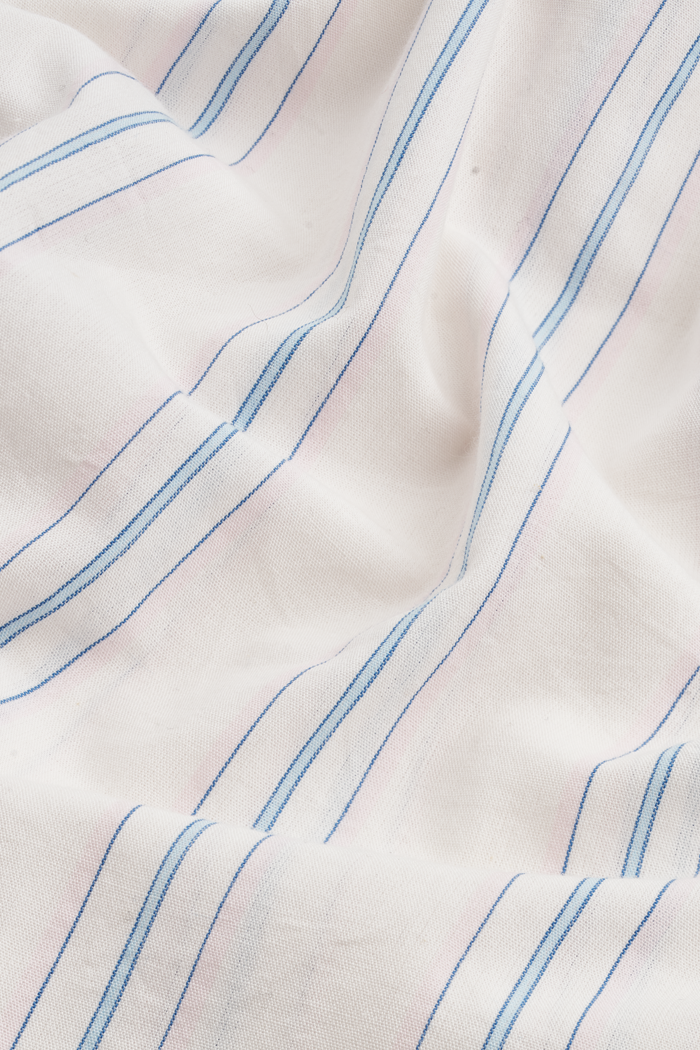 Basic Apparel Martina SS Shirt Shirts 680 Whisper white / Lotus / alaskan blue