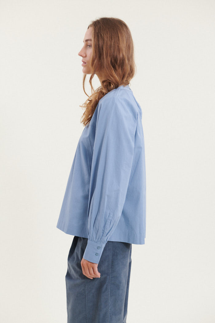 Basic Apparel Milly Blouse Blouses 737 Windward blue