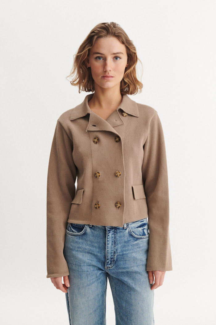 Basic Apparel Mima Jacket Jakker 715 Greige
