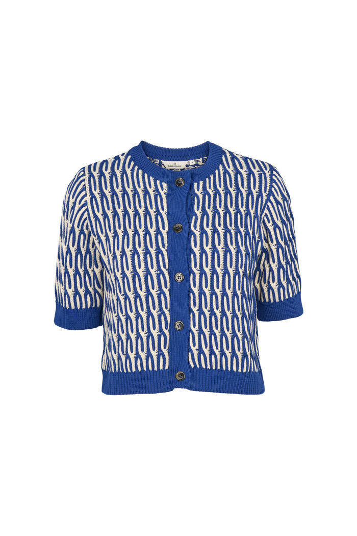 Basic Apparel Minie Cardigan Cardigans 867 Sodalite blue / whisper white