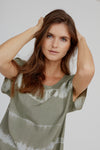Basic Apparel Orchid Tee T-shirts 593 Tie Dye Vetiver