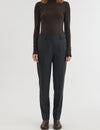 Radi Slim Pants - Blackened pearl / black