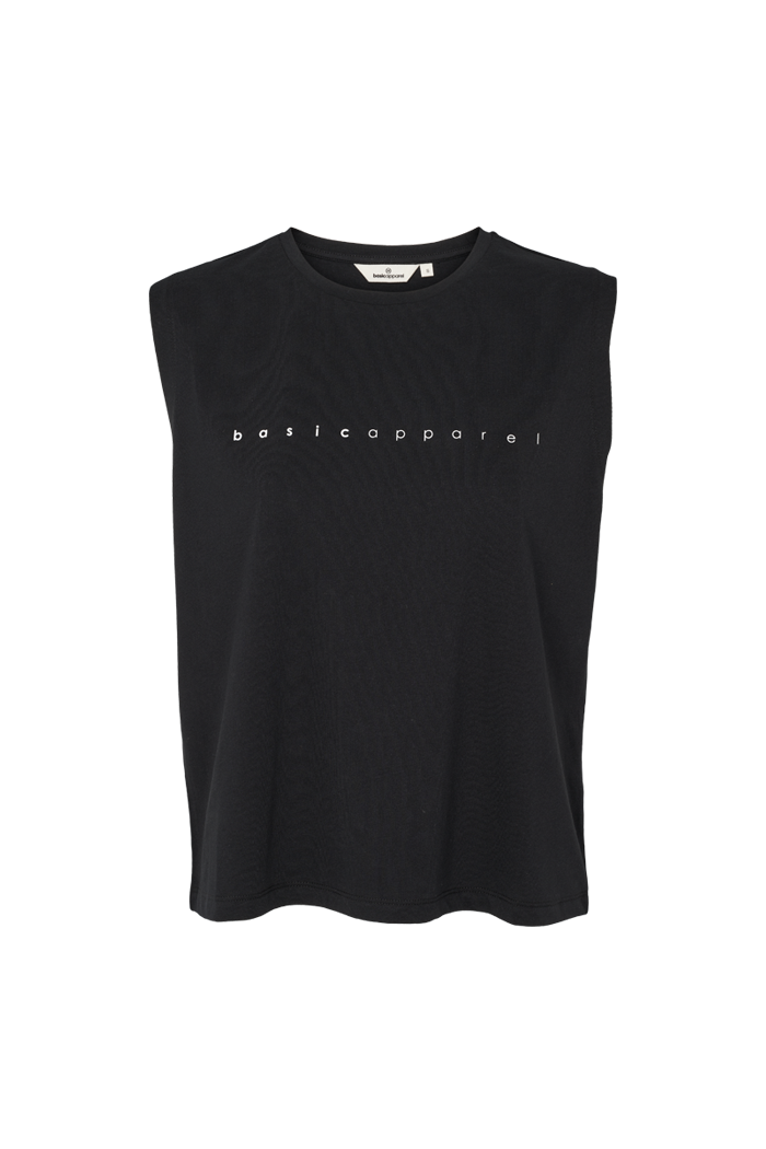 Basic Apparel Raja Logo Tank Tops & tank-tops 001 Black