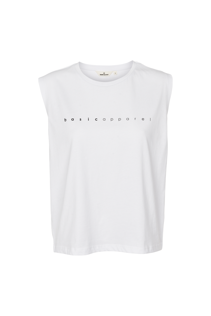 Basic Apparel Raja Logo Tank Tops & tank-tops 002 White