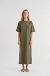 Raja T-shirt Dress - Army