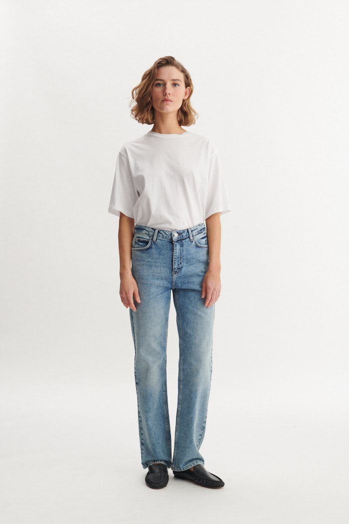 Basic Apparel Raja Tee T-shirts 002 White