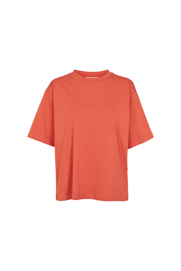 Basic Apparel Raja Tee T-shirts 673 Summer Fig
