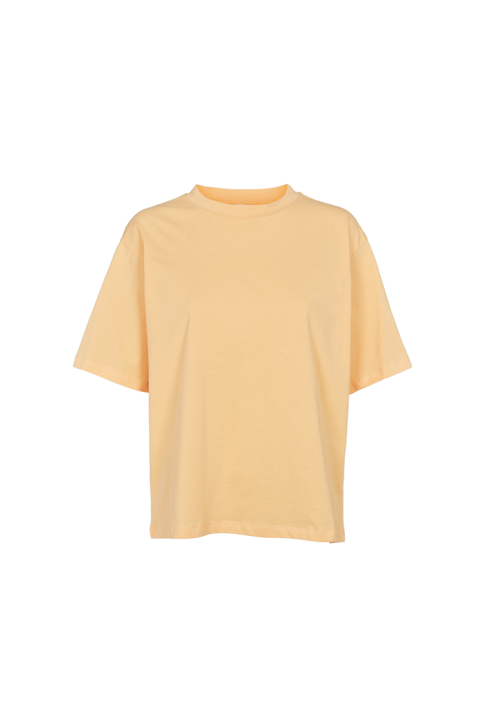 Basic Apparel Raja Tee T-shirts 683 Buff Orange