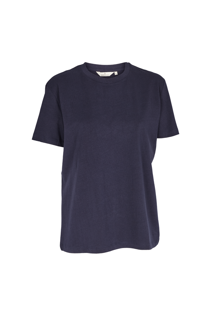 Basic Apparel Rikke Tee T-shirts 048 Navy