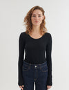 Rinja LS Tee - Black