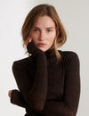 Rinja T-Neck - Chocolate torte