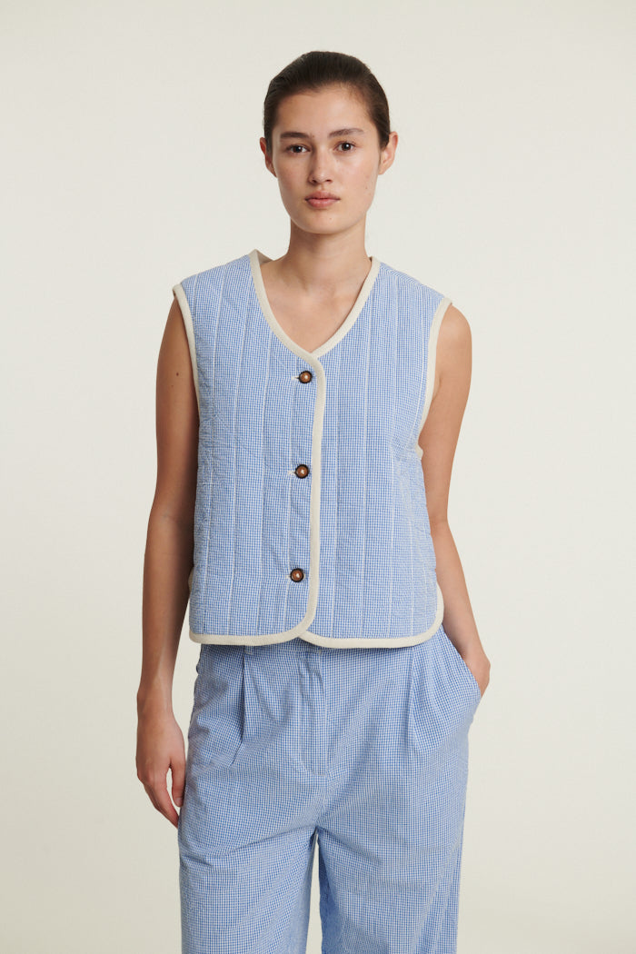 Basic Apparel Rudie Vest Vests 757 Quiet harbor