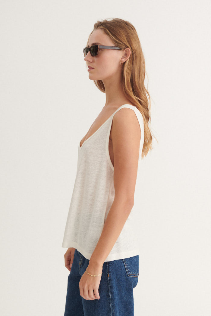 Basic Apparel Ryda Tank Tops & tank-tops 003 Off White