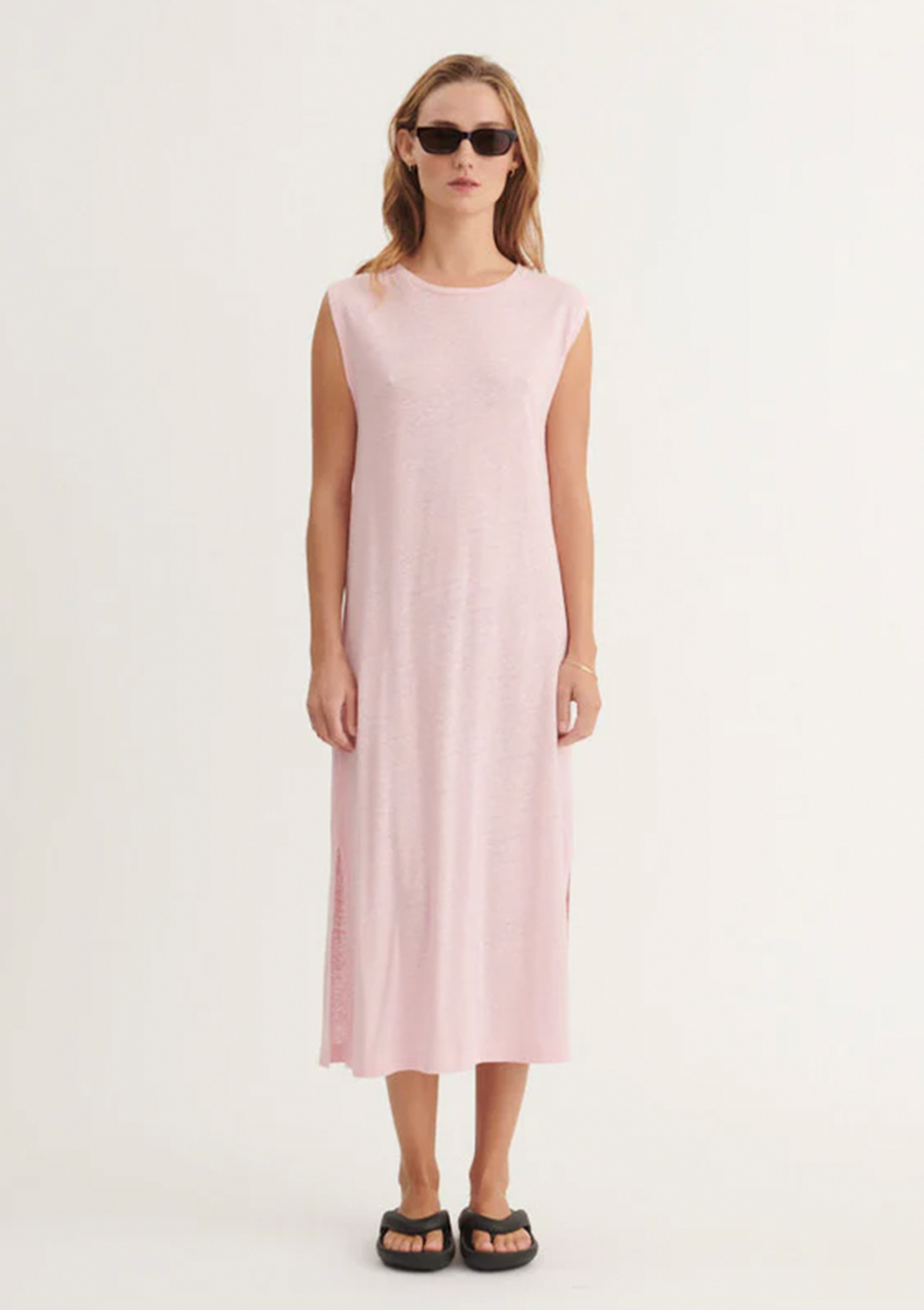 Basic Apparel Ryda Tank Dress Dresses 783 Rose shadow