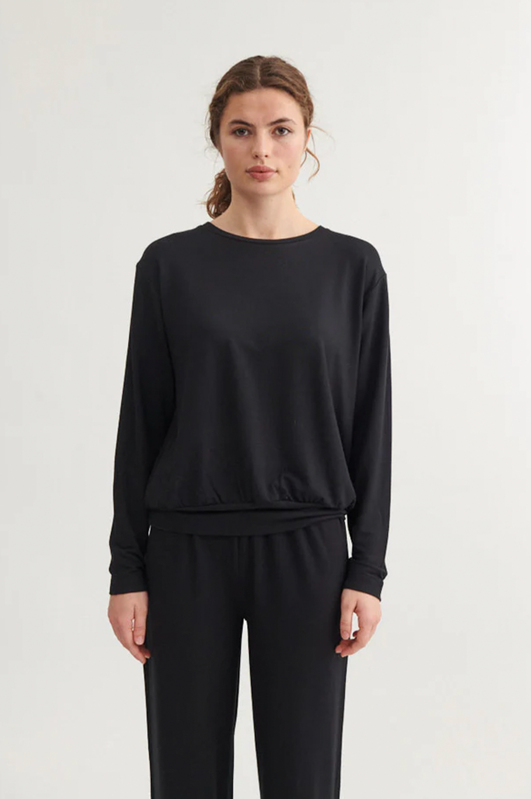 Basic Apparel Sadie Blouse Blouses 001 Black