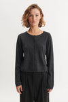 Selem Cardigan - Dunkelgrau Mel.
