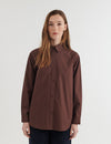 Silje LS Shirt - Chicory coffee
