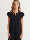 Silje SS Top - Black