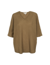 Simone Batwing Top - Martini Olive
