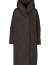Tenna Shawl Collar Coat - Chocolate Torte