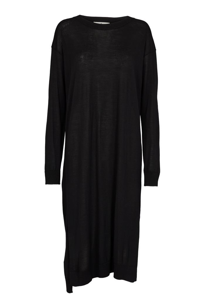 Basic Apparel Vera Long Dress Dresses 001 Black