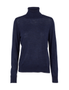 Vera Roll Neck - Dark Navy