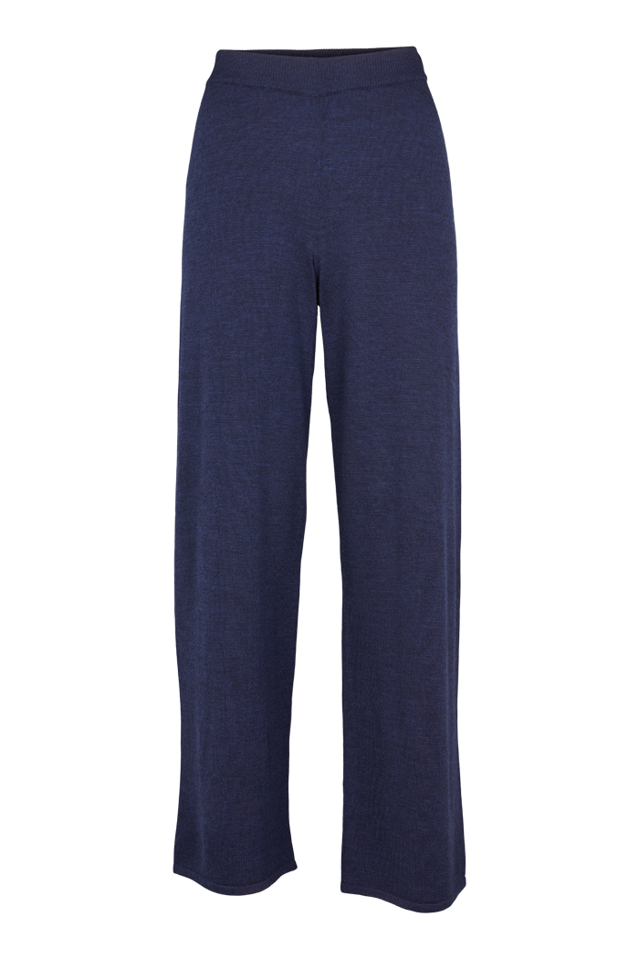 Basic Apparel Vera Wide Pants Bukser 048 Navy